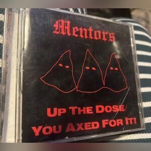 Old school mentors cd 1989 release fair condition punk rock up the dose sickie